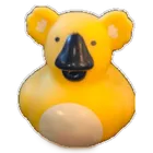 A sticker of Maddie's faithful rubber duck, Earl 'Mango' Duckman.